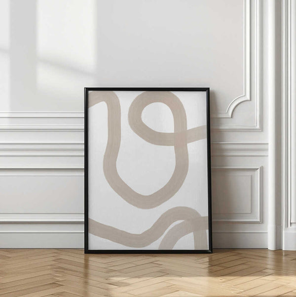 Tablou înramat „Gentle Serpentine Path” de uplusmestudio