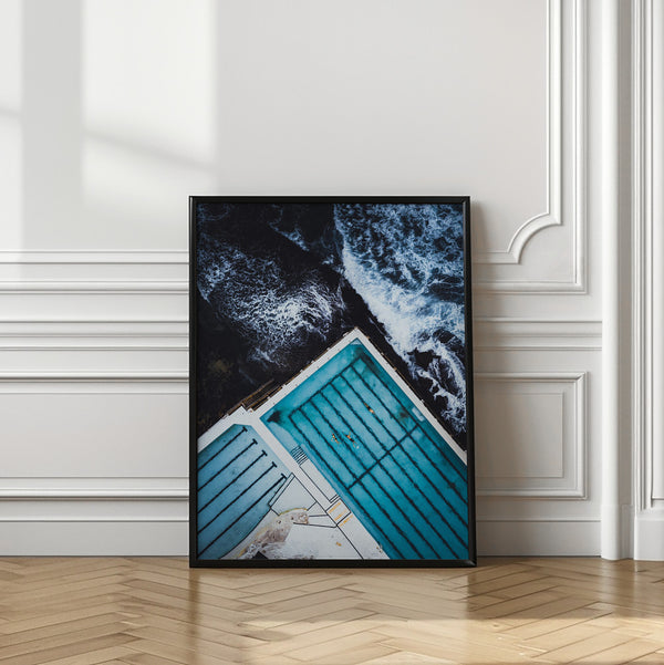 Tablou înramat „Most famous ocean pool in Australia” de Asad Sarfraz