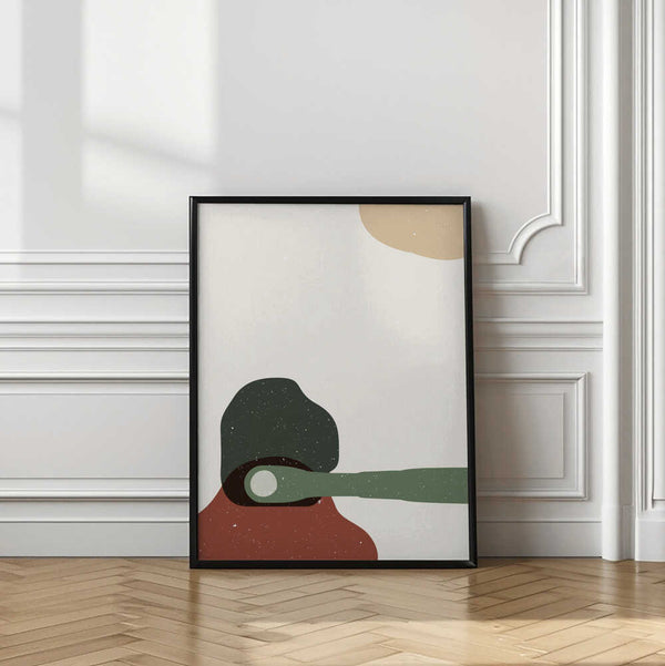 Tablou înramat „Abstract composition 4” de NKTN