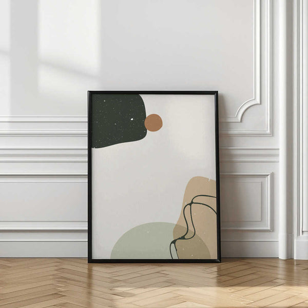 Tablou înramat „Abstract composition 8” de NKTN