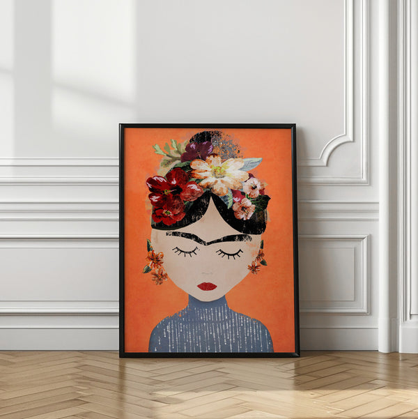 Tablou înramat „Floral Dreamer” de Treechild