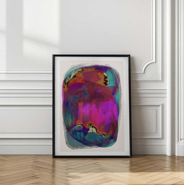 Tablou înramat „Vibrant Whirlwind” de Treechild