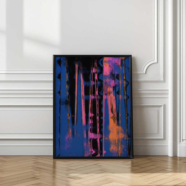 Tablou înramat „Vibrant Nightfall” de Treechild