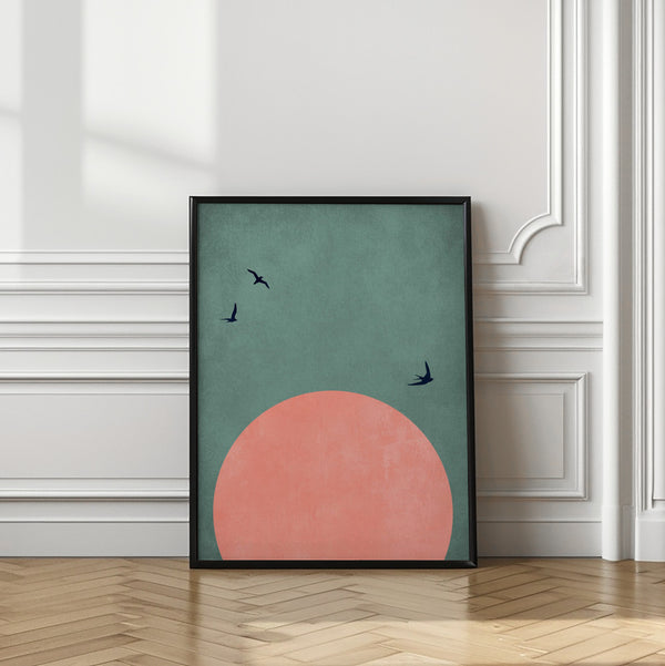 Tablou înramat „A Beautiful Day” de Kubistika