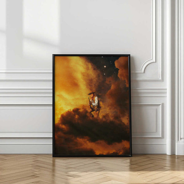 Tablou înramat „Cowboy I” de Taudalpoi
