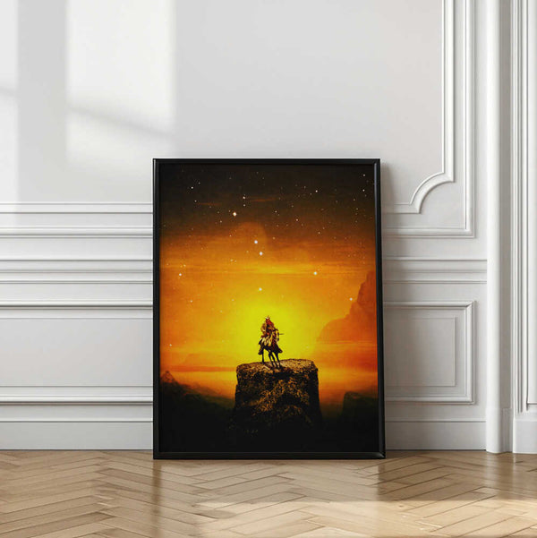 Tablou înramat „Cowboy III” de Taudalpoi