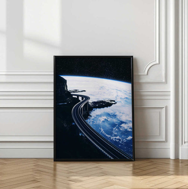 Tablou înramat „Road To Infinity” de Taudalpoi