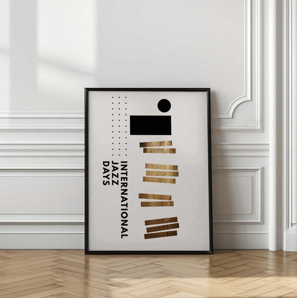 Tablou înramat „Jazzy Days 5” de Kubistika