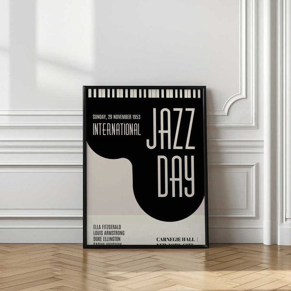 Tablou înramat „Jazzy Days” de Kubistika