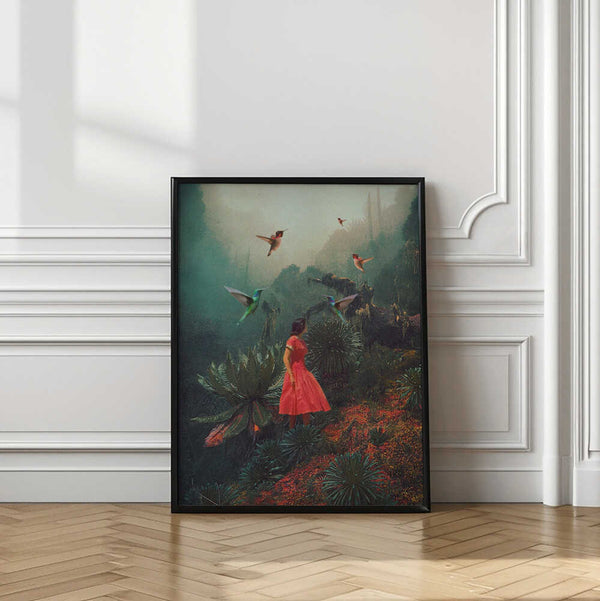 Tablou înramat „20 Seconds Before the Rain” de Frank Moth