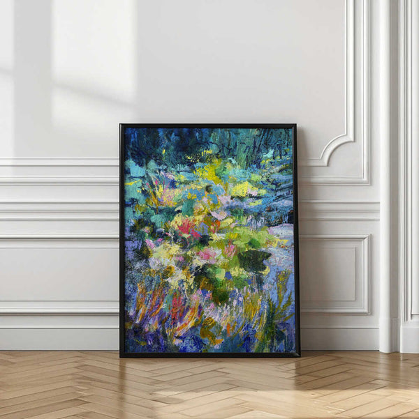 Tablou înramat „Vibrant Garden Glow” de Dorothy Fagan