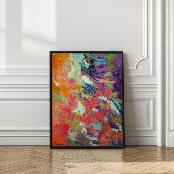 Tablou înramat „ Graceful Descent” de Dorothy Fagan