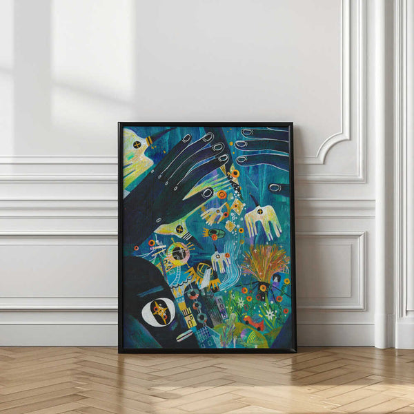 Tablou înramat „Seagulls” de Changyu Zou