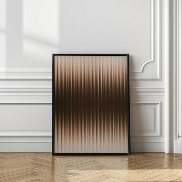 Tablou înramat „Euphoria - White and Brown” de Alma