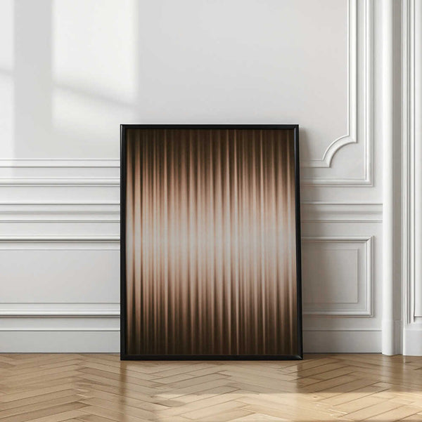 Tablou înramat „Euphoria - Brown and White” de Alma