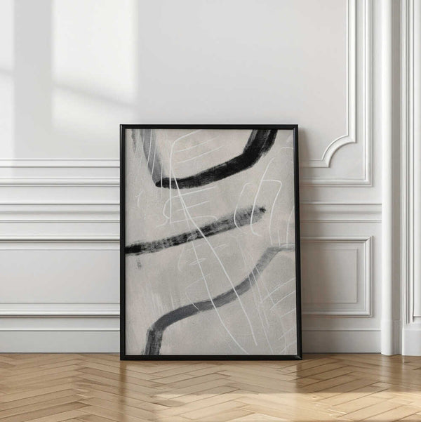 Tablou înramat „Gestual #4” de Alma