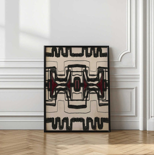 Tablou înramat „Movement II” de Gemma Bardot