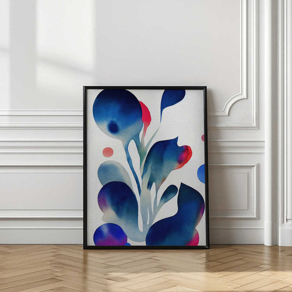 Tablou înramat „Nature Inspired Abstract Watercolor (Day 53)” de Mauro