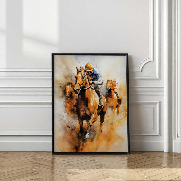 Tablou înramat „Sport Horse Rider 2” de Justyna Jaszke