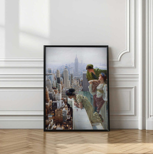 Tablou înramat „Manhattan View” de Dikhotomy