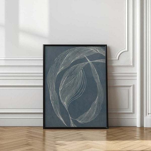 Tablou înramat „Dancing Lines” de Lucrecia Caporale