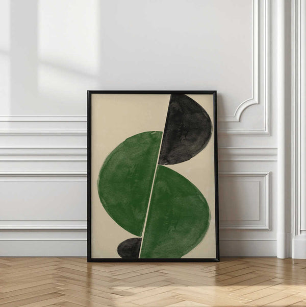 Tablou înramat „Geometric Harmony” de THE MIUUS STUDIO