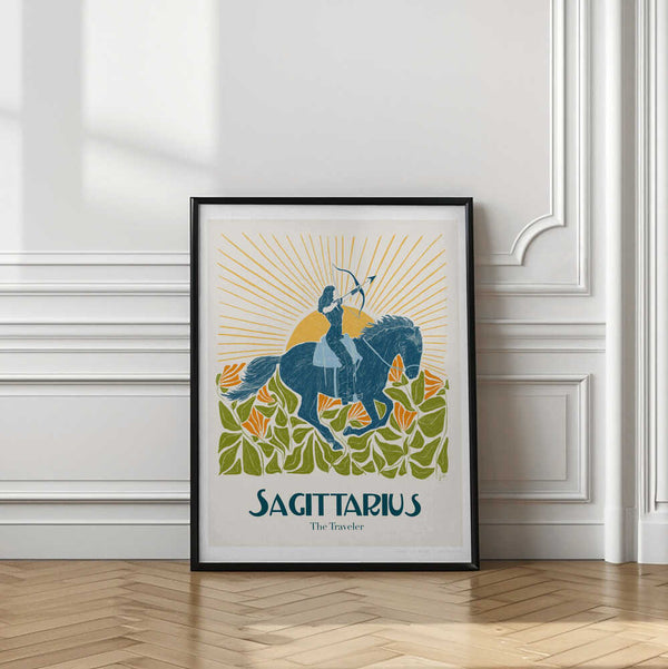 Tablou înramat „Jlr Sagittarius Copy” de Jenny Liz Rome