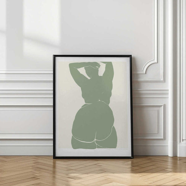 Tablou înramat „P&c Figure#4 Copy 2” de Jenny Liz Rome