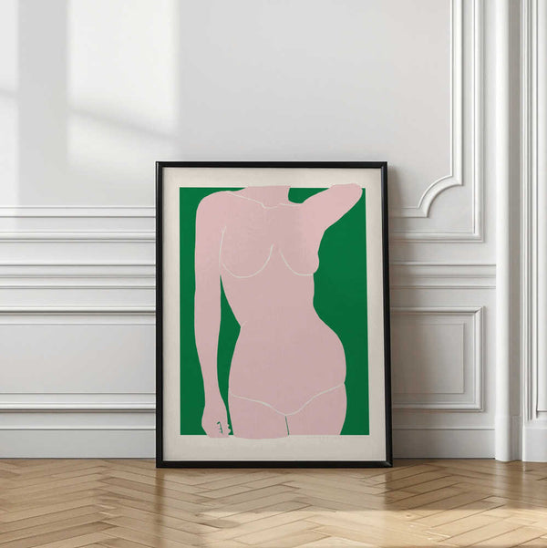 Tablou înramat „P&c Figure#3 Copy 2” de Jenny Liz Rome