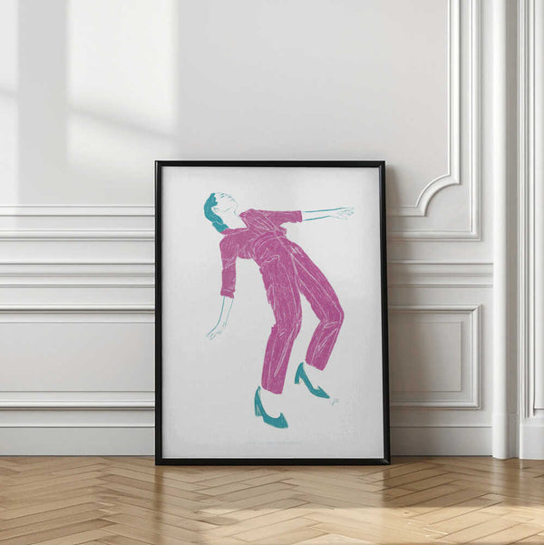 Tablou înramat „Jlr Dancing13 Copy” de Jenny Liz Rome