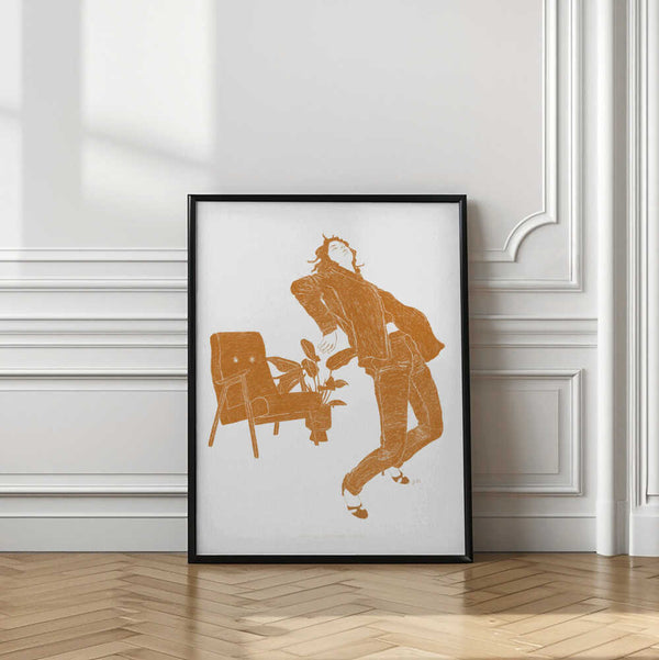 Tablou înramat „Jlr Dancing6 Copy” de Jenny Liz Rome