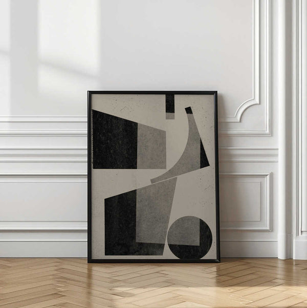 Tablou înramat „Geometric Harmony” de THE MIUUS STUDIO