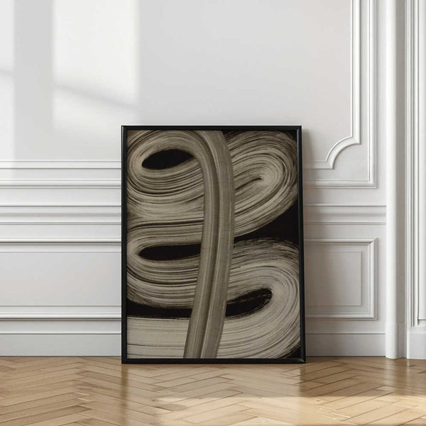 Tablou înramat „Flowing Strokes” de Treechild