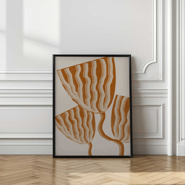 Tablou înramat „Modern Flowers” de THE MIUUS STUDIO