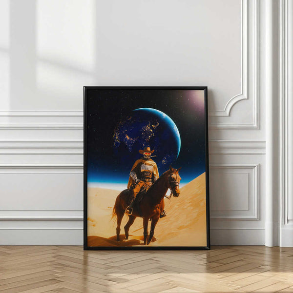 Tablou înramat „Space Cyborg” de Taudalpoi