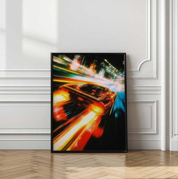 Tablou înramat „Street Racers” de Taudalpoi