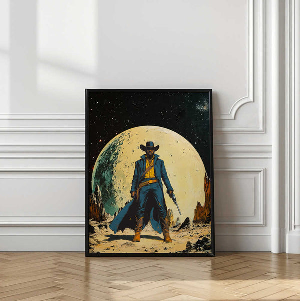 Tablou înramat „Cosmic Sheriff” de Taudalpoi