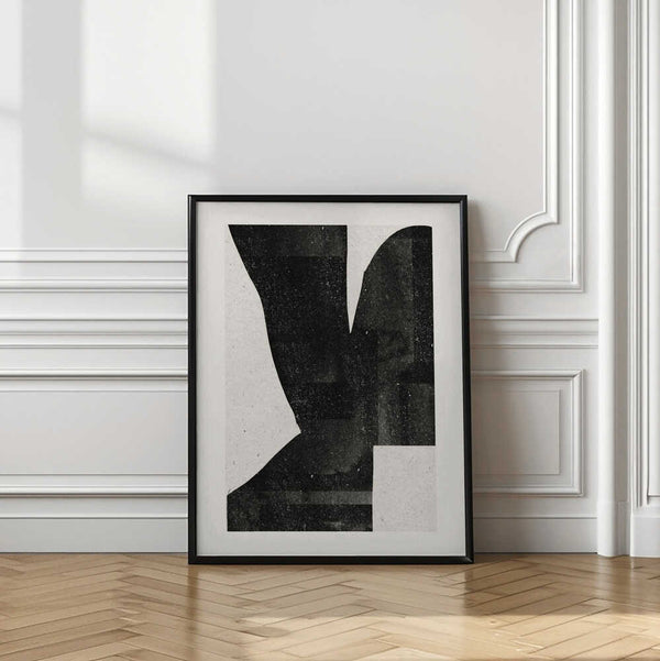 Tablou înramat „Dark Silhouette Form” de THE MIUUS STUDIO