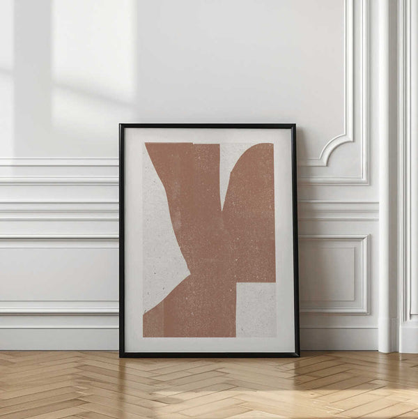 Tablou înramat „Earth Tones Harmony” de THE MIUUS STUDIO