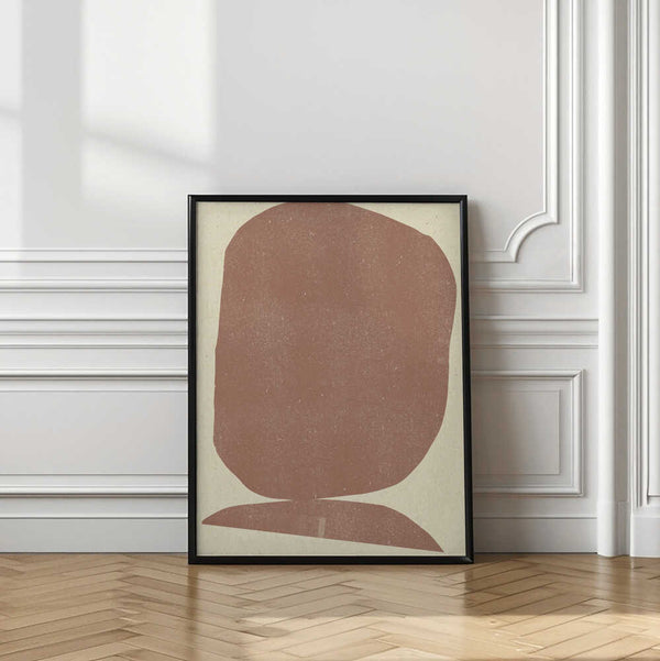 Tablou înramat „Earthy Stone” de THE MIUUS STUDIO