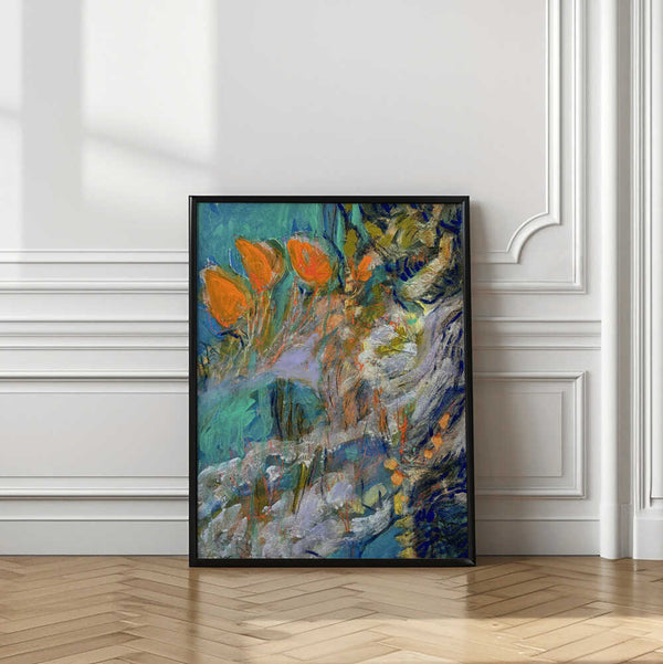 Tablou înramat „Vivid Floral Dream” de Dorothy Fagan