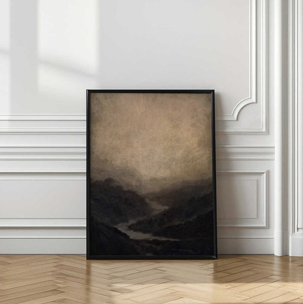 Tablou înramat „Highland River” de Dan Hobday