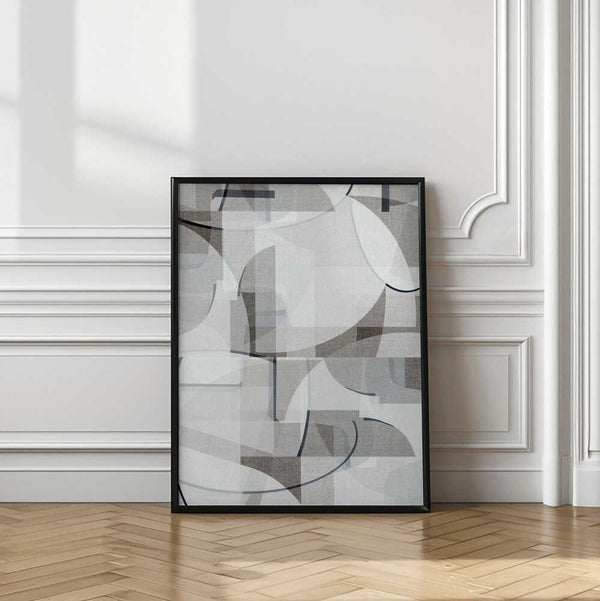 Tablou înramat „Neutral Curves 4” de cartissi