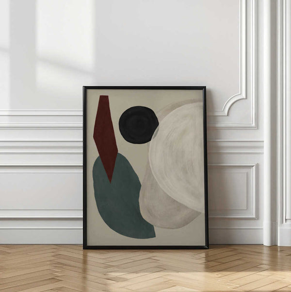 Tablou înramat „Geometric Harmony” de Treechild