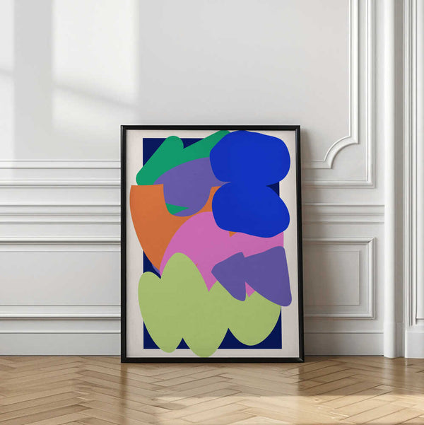 Tablou înramat „HARMONIE VISUELLE” de RS LAB STUDIO