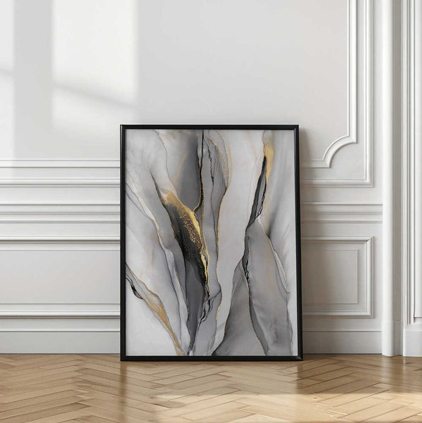 Tablou înramat „Golden Veins” de Alevtina Shelest