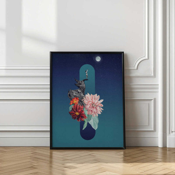 Tablou înramat „Full Moon” de Dominik Przerwa