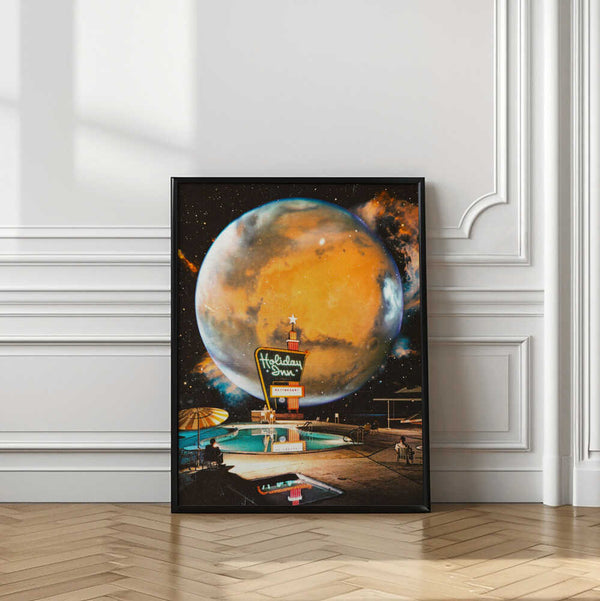 Tablou înramat „The Space Hotel” de Taudalpoi