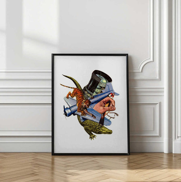 Tablou înramat „Adventures In Zoology” de Mikhail Siskoff