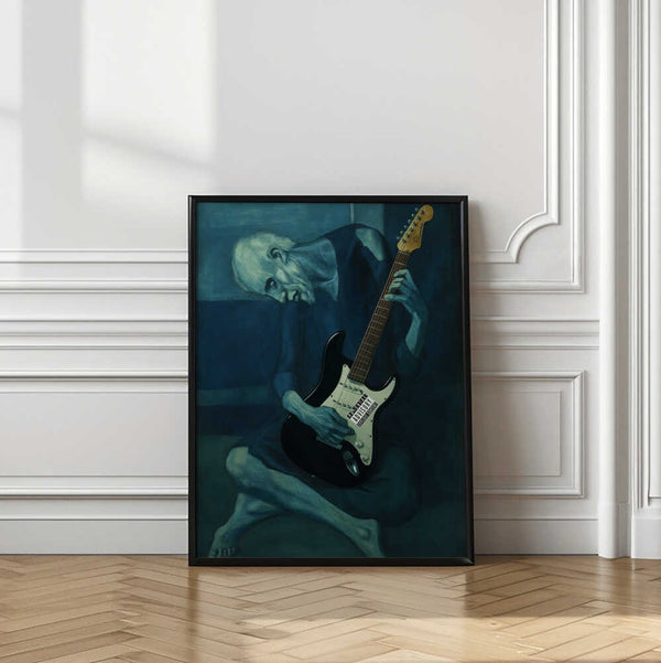 Tablou înramat „The Old Rocker” de Dikhotomy